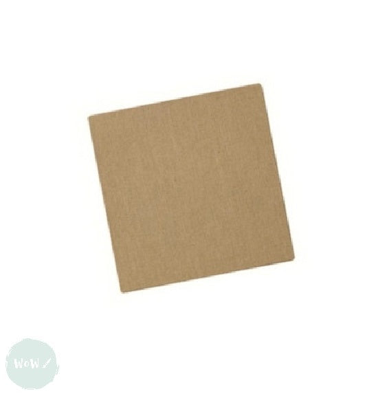 Natural Canvas Board - Clear Gesso Primed-  30 x 30 cm (approx. 12 x 12