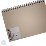 Spiral Sketchbook -ECO Kraft Paper 100gsm Portrait - A3