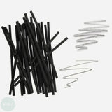Willow Charcoal - COATES - THIN - 25 Stick box
