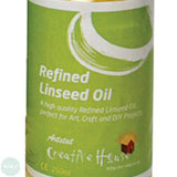 Oil Painting Oils - Artists Refined Linseed Oil  250ml