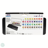 Watercolour Paint Sets - Daler Rowney - GRADUATE - 36 Half Pan  - with Brush & Pencil
