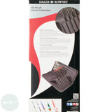 BRUSH SET - Daler Rowney - GEORGIAN –  SABLE & BRISTLE - Oil Brush Fine Art Collection  - Easel Zip case 10 Assorted