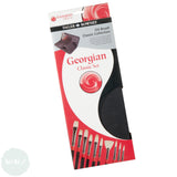 BRUSH SET - Daler Rowney - GEORGIAN –  SABLE & BRISTLE - Oil Brush Fine Art Collection  - Easel Zip case 10 Assorted