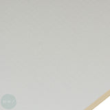 Mountboard - DALER ROWNEY Cream Core A1 – SINGLE SHEET -	SNOW WHITE TEXTURE