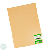 Hardback square bound sketchbook - coloured paper - Daler Rowney - Cachet EARTHBOUND  - TAN -  A3