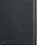 HARDBACK SKETCHBOOK - Square Bound - Daler Rowney - EBONY -  A6 LANDSCAPE 160G 54 sheet