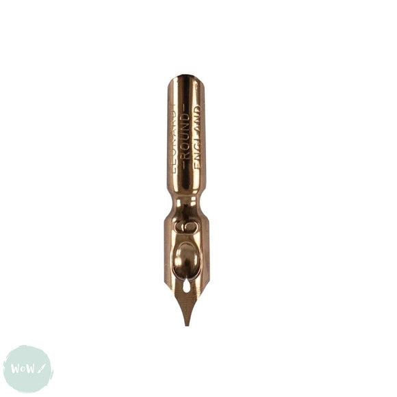 Dip Pen - Single Nib - ROUND HAND - Size 6