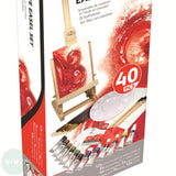 OIl Paint Set- Daler Rowney SIMPLY - OIL CREATIVE EASEL 40 Piece SET