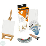 Acrylic Paint Set- Daler Rowney SIMPLY -  CREATIVE EASEL 43 Piece SET