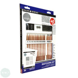 Sketching Set- Daler Rowney SIMPLY - SKETCHING 40 Piece SET