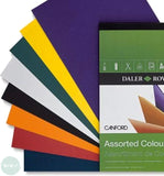 COLOURED PAPER PAD - Daler Rowney - CANFORD - 150gsm - Assorted - A3