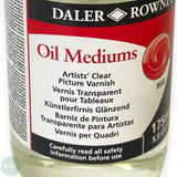Varnish (Brush Applied) - Daler Rowney -  175ml -  ARTISTS' CLEAR PICTURE VARNISH