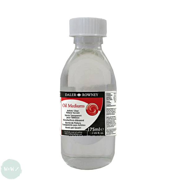 Varnish (Brush Applied) - Daler Rowney -  175ml -  ARTISTS' CLEAR PICTURE VARNISH