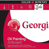 Pad - Oil Painting - Daler Rowney - GEORGIAN - 1.4mm thick - 10 sheet ARTBOARD Pad - A3