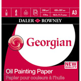 Pad - Oil Painting - Daler Rowney - GEORGIAN - 250 gsm - PAPER - A3