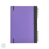 Hard Back Sketchbook - SPIRAL BOUND – Daler Rowney - OPTIMA Mixed Media Paper 250gsm – AMETHYST Cover – A4