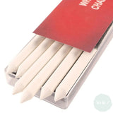 MECHANICAL CLUTCH PENCIL - 5.6mm - LEADS - Koh-i-noor Gioconda White Chalk Leads