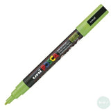 Paint Marker - POSCA -  PC-3M – SINGLE - Fine Bullet Tip - Apple green