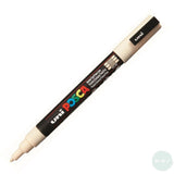 Paint Marker - POSCA -  PC-3M – SINGLE - Fine Bullet Tip - Beige