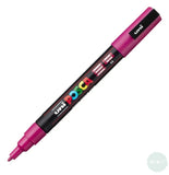 Paint Marker - POSCA -  PC-3M – SINGLE - Fine Bullet Tip - Fuschia