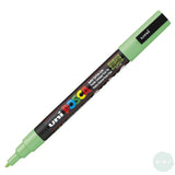 Paint Marker - POSCA -  PC-3M – SINGLE - Fine Bullet Tip - Light Green