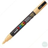 Paint Marker - POSCA -  PC-3M – SINGLE - Fine Bullet Tip – Light orange