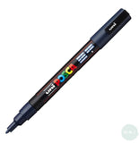 Paint Marker - POSCA -  PC-3M – SINGLE - Fine Bullet Tip - Navy blue