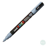 Paint Marker - POSCA -  PC-3M – SINGLE - Fine Bullet Tip -	Slate Grey
