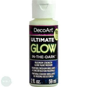 ACRYLIC MEDIUMS - DECO ART - ULTIMATE GLOW IN THE DARK PAINT - 59ml