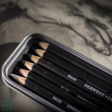 Derwent Charcoal Pencils Tin of 6