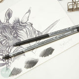 Pure Graphite - Derwent- Water-soluble Graphitone Graphite Sticks - 4B