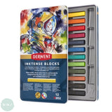 Derwent INKTENSE Blocks Sets- Tin of 12