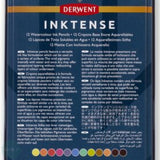 Derwent INKTENSE Pencils Sets- 12 tin