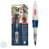 Water Brush Pen - DERWENT PUSH BUTTON - Medium Round tip