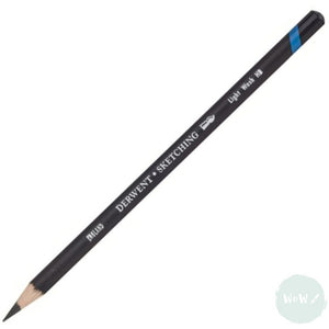 Drawing & Sketching Pencils - SINGLES - Derwent -  SKETCHING WATER-SOLUBLE - HB (Light Wash)