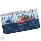 Watercolour Pencil Sets - DERWENT - Tin of 72 - WITH FREE ITEMS WORTH £17.19