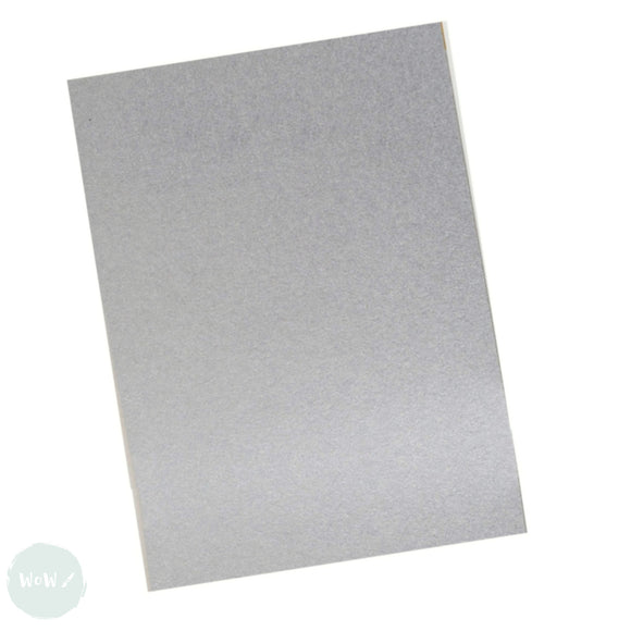 CANFORD 300gsm Metallic Card - Frosted Silver A1
