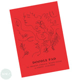 DOODLE PAD - SMOOTH Surface - VARIOUS WEIGHTS - White Shade - 50 SHEETS - A5