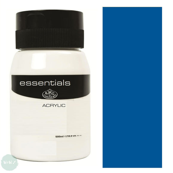 ACRYLIC PAINT - Essentials - 500ml POT – PHTHALO BLUE