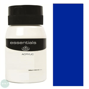 ACRYLIC PAINT - Essentials - 500ml POT – DARK ULTRAMARINE