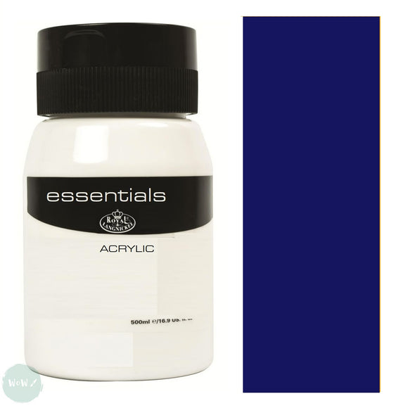 ACRYLIC PAINT - Essentials - 500ml POT – DARK COBALT VIOLET