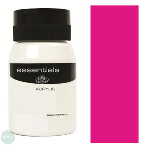 ACRYLIC PAINT - Essentials - 500ml – PRIMARY MAGENTA