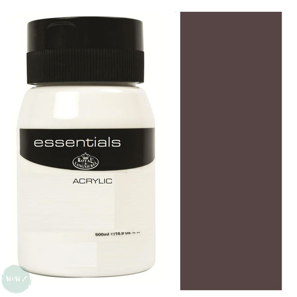 ACRYLIC PAINT - Essentials - 500ml – RAW UMBER