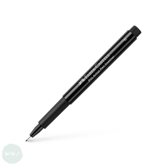 FINELINE PEN - Faber Castell - PITT ARTIST - Single - BLACK -  Fine (0.5 mm)