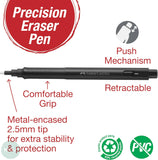 Eraser- Faber Castell - PRECISION ERASER PEN & REFILLS