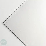 TEXTURED COLOURED PAPER - TIZIANO Ingres - 160 gsm - 50 x 65 cm - 5 sheets -  Bianco (White)