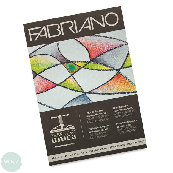 PRINT MAKING PAPER - Fabriano - UNICA - 250gsm - White - A4