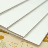 WATERCOLOUR BOARD - FRISK - 2mm thick - NOT (COLD PRESSED) SURFACE - PACK OF 4 - 11 x 15”