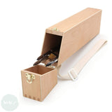BRUSH STORAGE & CARRYING -  Wooden Brush Case