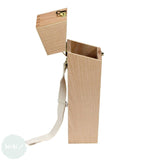 BRUSH STORAGE & CARRYING -  Wooden Brush Case